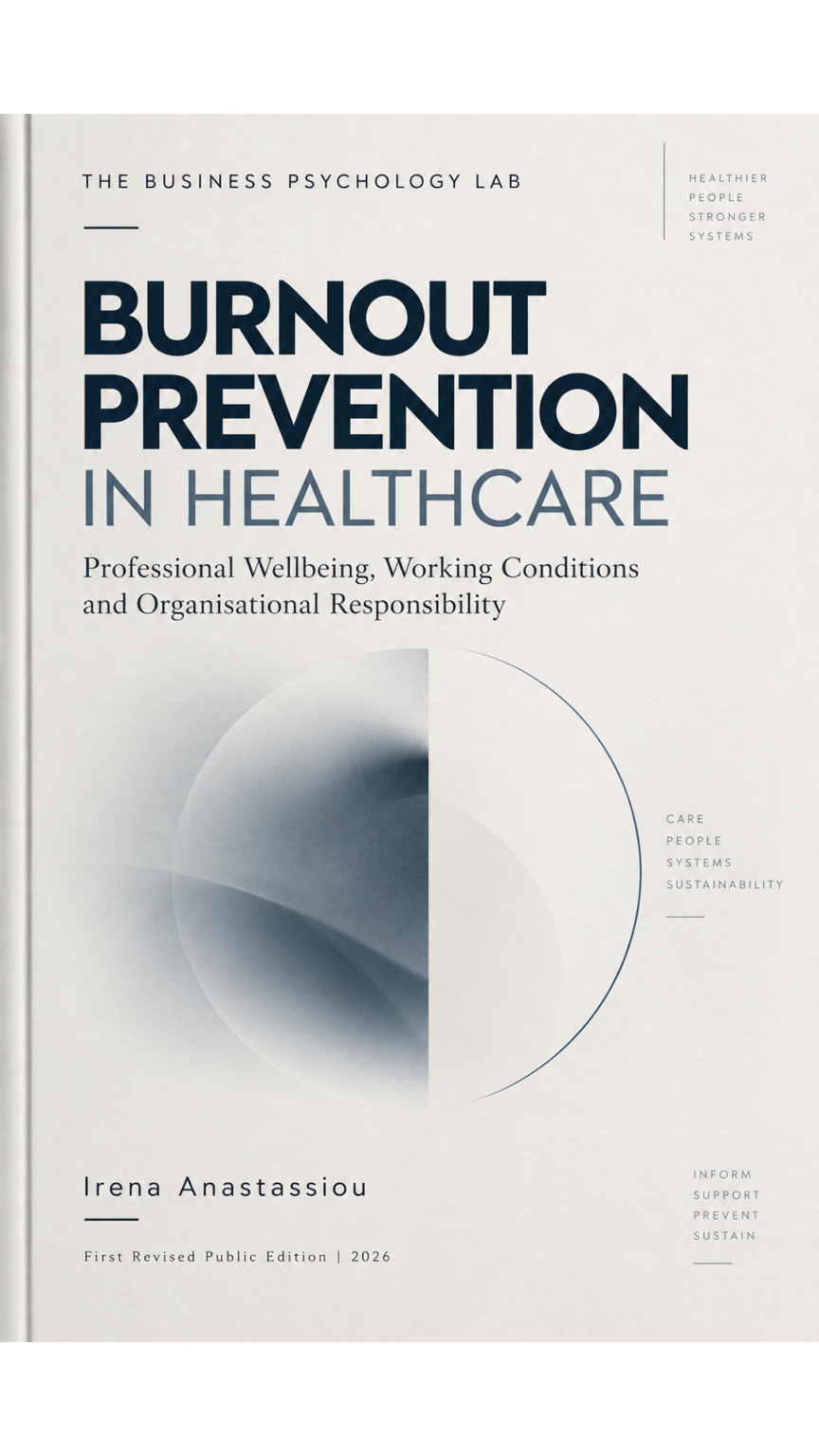 Burnout Prevention in Healthcare by Irena Anastassiou, First Revised Public Edition, 2026